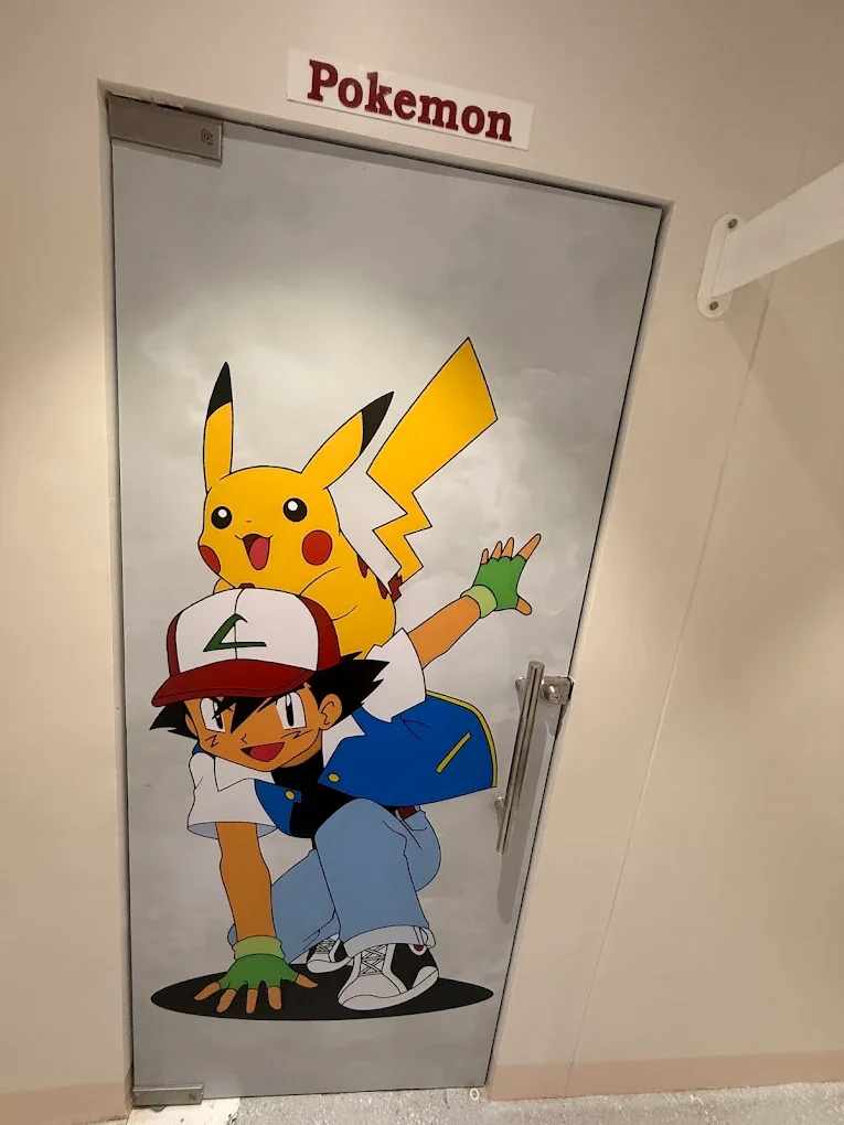 Pokemon room door
